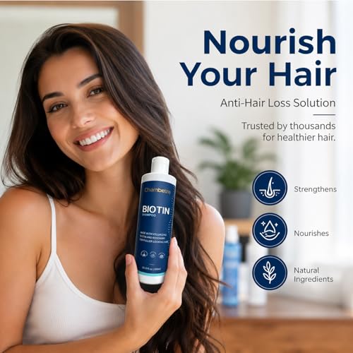 Biotin & Rosemary Shampoo for Thinning Hair - 10.15 fl oz