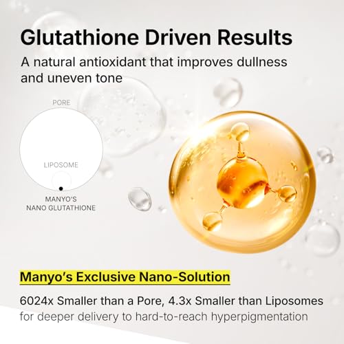 ma:nyo Glutathione 7 Dark Spot Serum - Brightening Face Treatment 1.01 oz