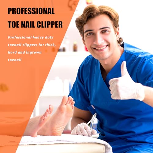 LePinko Professional Toenail Clippers for Thick and Ingrown Nails - 1 Piece