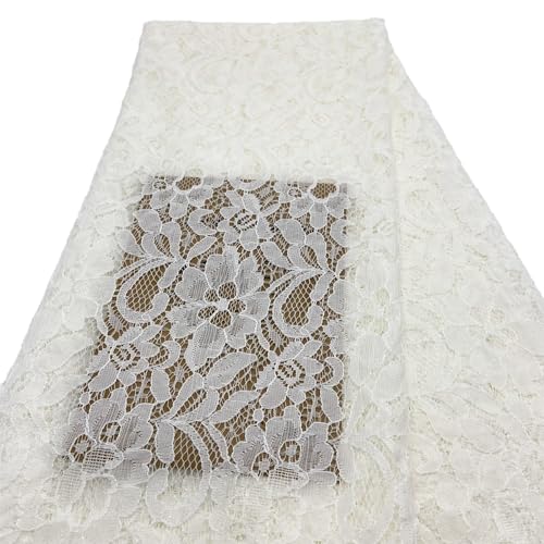 Vintage Lace Fabric 60 Inches Wide for Crafts & Weddings - 1 Yard