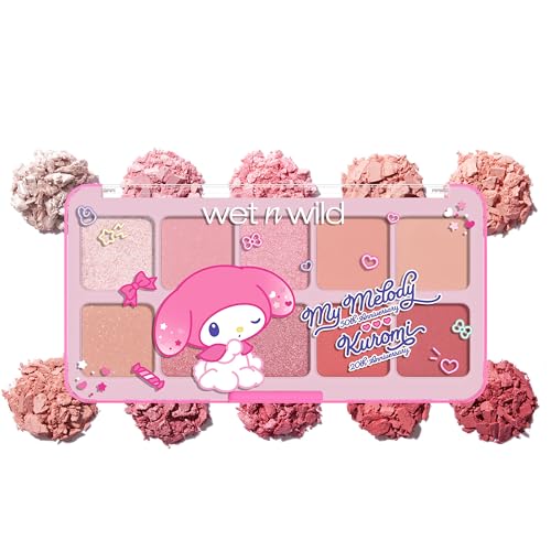 wet n wild My Melody and Kuromi Eye & Face Palette - Cozy Cuteness