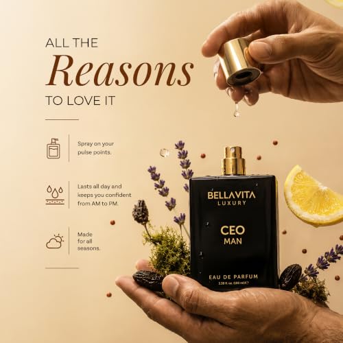 CEO Man Eau de Parfum by Bella Vita Luxury | 100ml Men's Fragrance