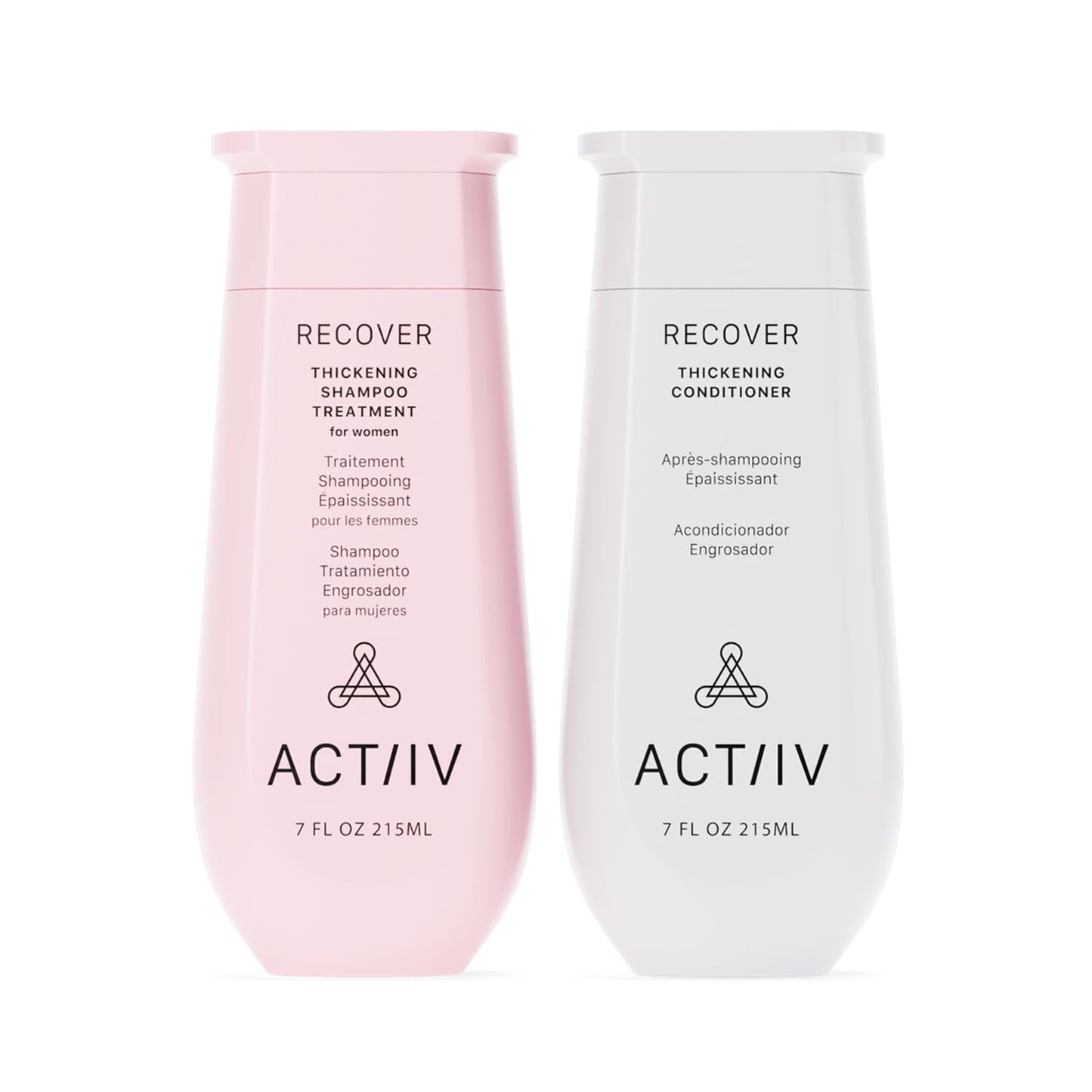Thickening Shampoo & Conditioner Bundle for Women - 7 oz Each | Supports Fuller, Thicker Hair & Scalp Balance