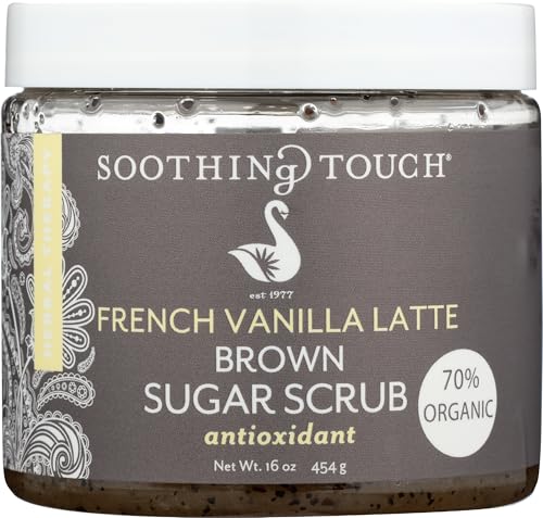 Soothing Touch French Vanilla Latte Brown Sugar Scrub 16 oz