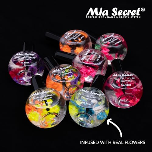 Mia Secret Cuticle Oil Treatment - Deep Moisturizing Rose, 1 oz.