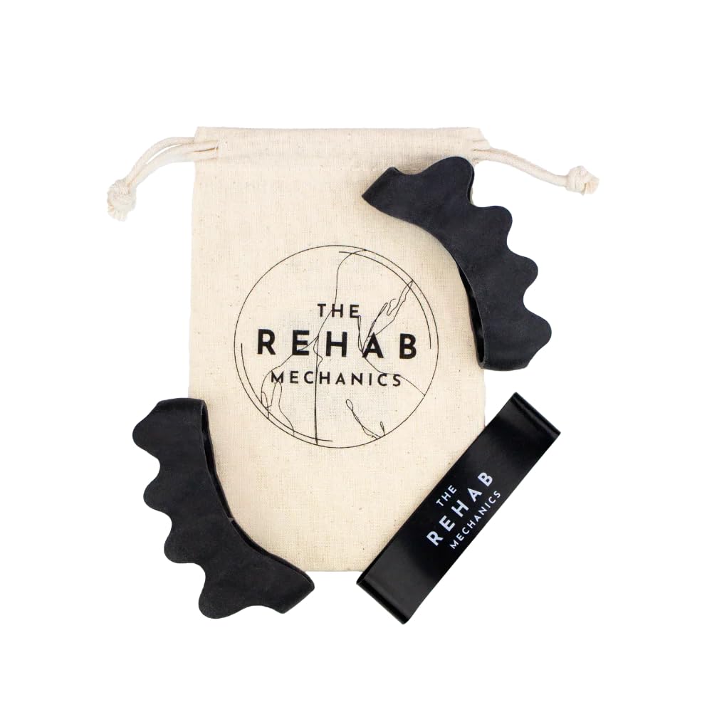 The Rehab Mechanics Toe Spacers Pack – Silicone Toe Spacers + Big Toe Latex Band · Helps with Bunions, Hammer Toe, Overlapping Toes & Plantar Fasciitis · Foot Alignment Tool