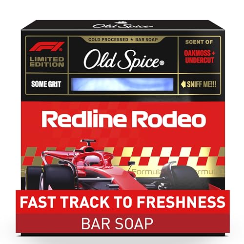 Old Spice F1 Collection Bar Soap for Men, Cold Pressed 5 oz
