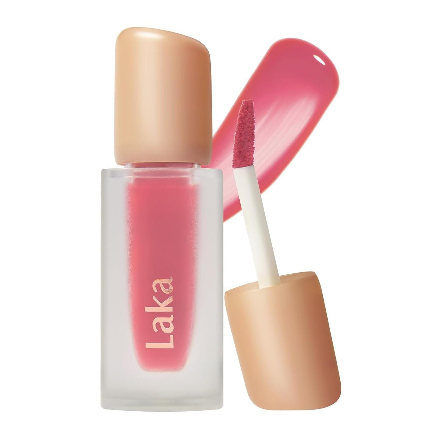 Fruity Glam Tint Lip Stain - Hydrating, Lightweight, Buildable Color | K-Beauty #101 Joyful, 4.5g/0.15oz