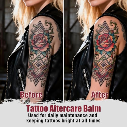 Tattoo Aftercare Balm & Butter - 5oz (150ml) for Healing & Vibrancy