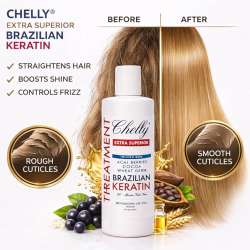 Chelly Cocoa Extra Superior Brazilian Keratin Smoothing Treatment 4.0 oz Trial