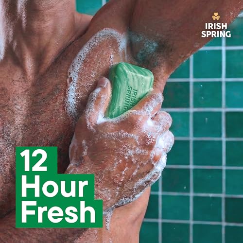 Irish Spring Original Scent Men’s Bar Soap Pack of 24, 3.7 oz Each