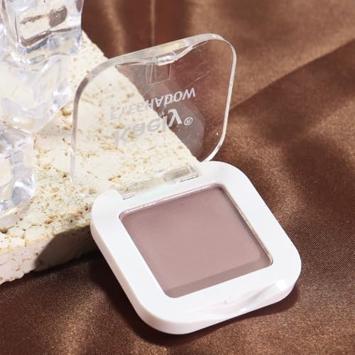 FeiCuiYun Matte Mauve Taupe Eyeshadow Palette for Women