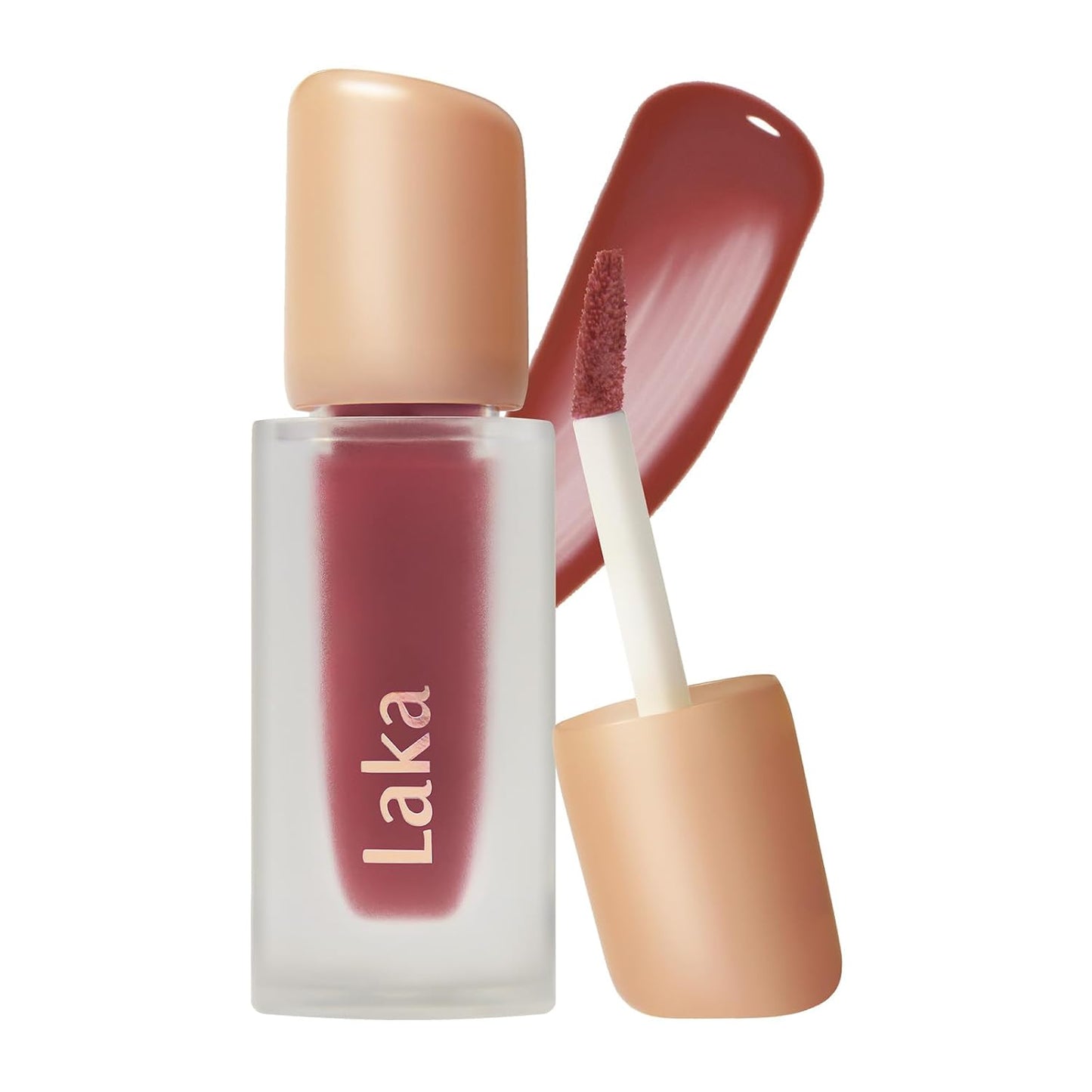 Fruity Glam Tint Lip Stain - Hydrating, Lightweight, Buildable Color | K-Beauty #101 Joyful, 4.5g/0.15oz
