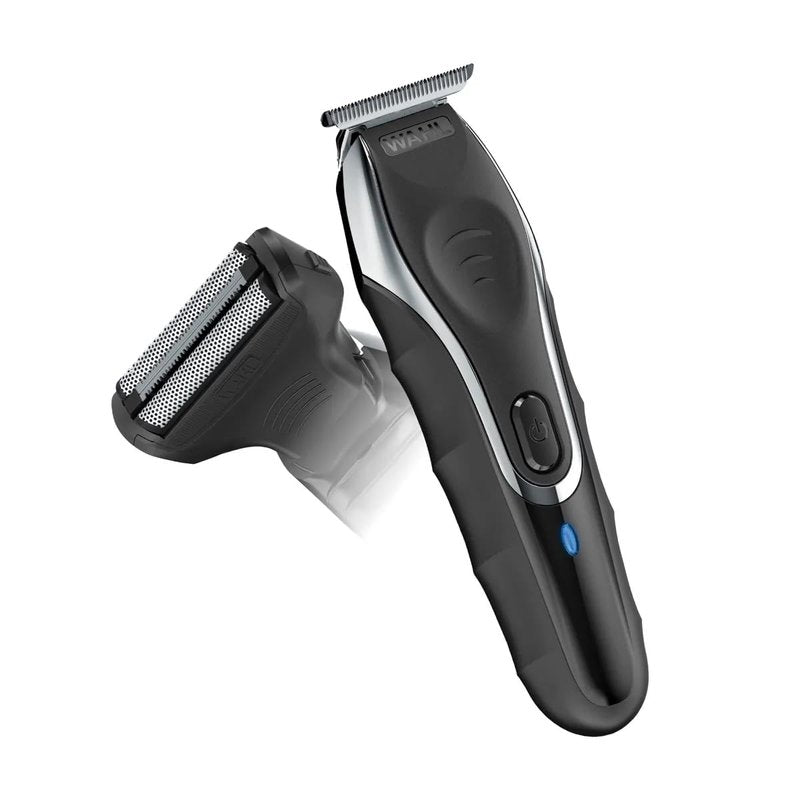 Wahl 3024497Commando Cordless Rechargeable Manscaper Wet/Dry Trimmer - Body Groomer for Men, Black