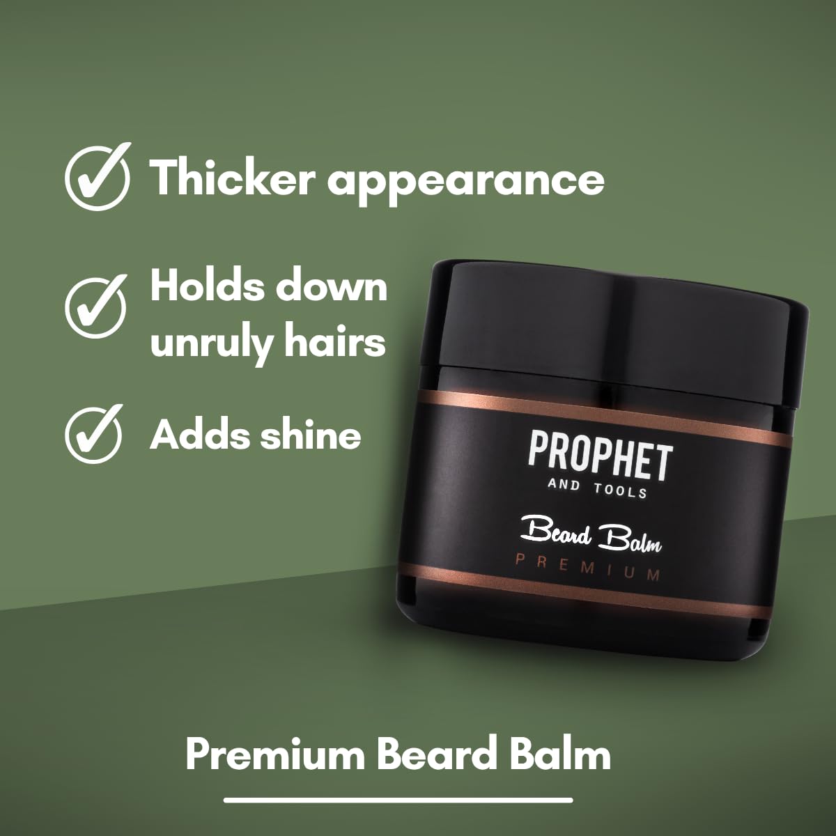 Styling Beard Balm - Organic and Moisturizing Beard Butter with 12 Hour Hold | Works with All Ethnicities & Hair Colors | Reduces Skin Irritation & Flaking - Invigorates Beard Growth