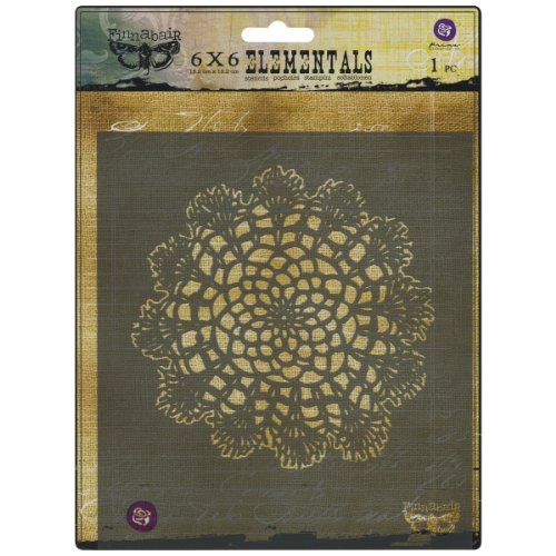 Prima Marketing 6x6 Elementals Stencil for Crafting