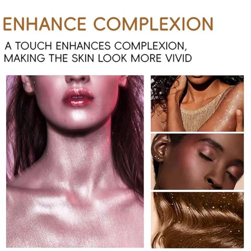 NOOEPC Holographic Body Glitter Spray for Makeup & Festivals