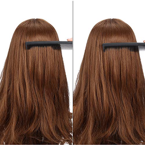 Leinuosen 3-Pack 8.5-Inch Hair Combs for Styling & Detangling