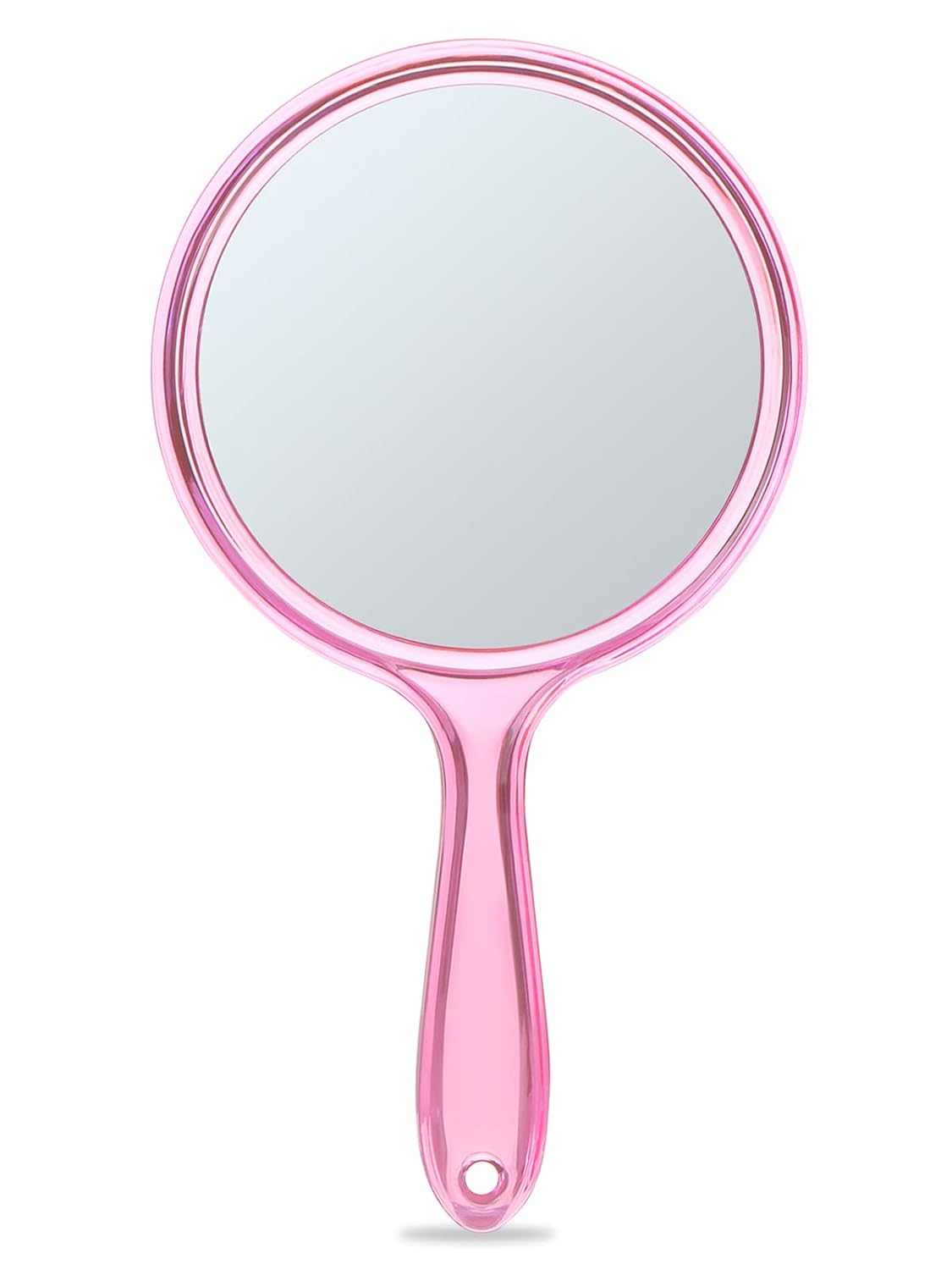 Double-Sided Handheld Mirror - 1X/3X Magnification | Set of 6 Clear Mirrors