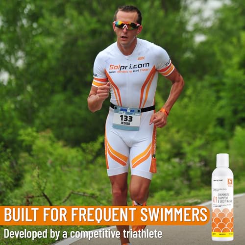 Vitamin C Swim Shampoo & Body Wash for Chlorine Removal