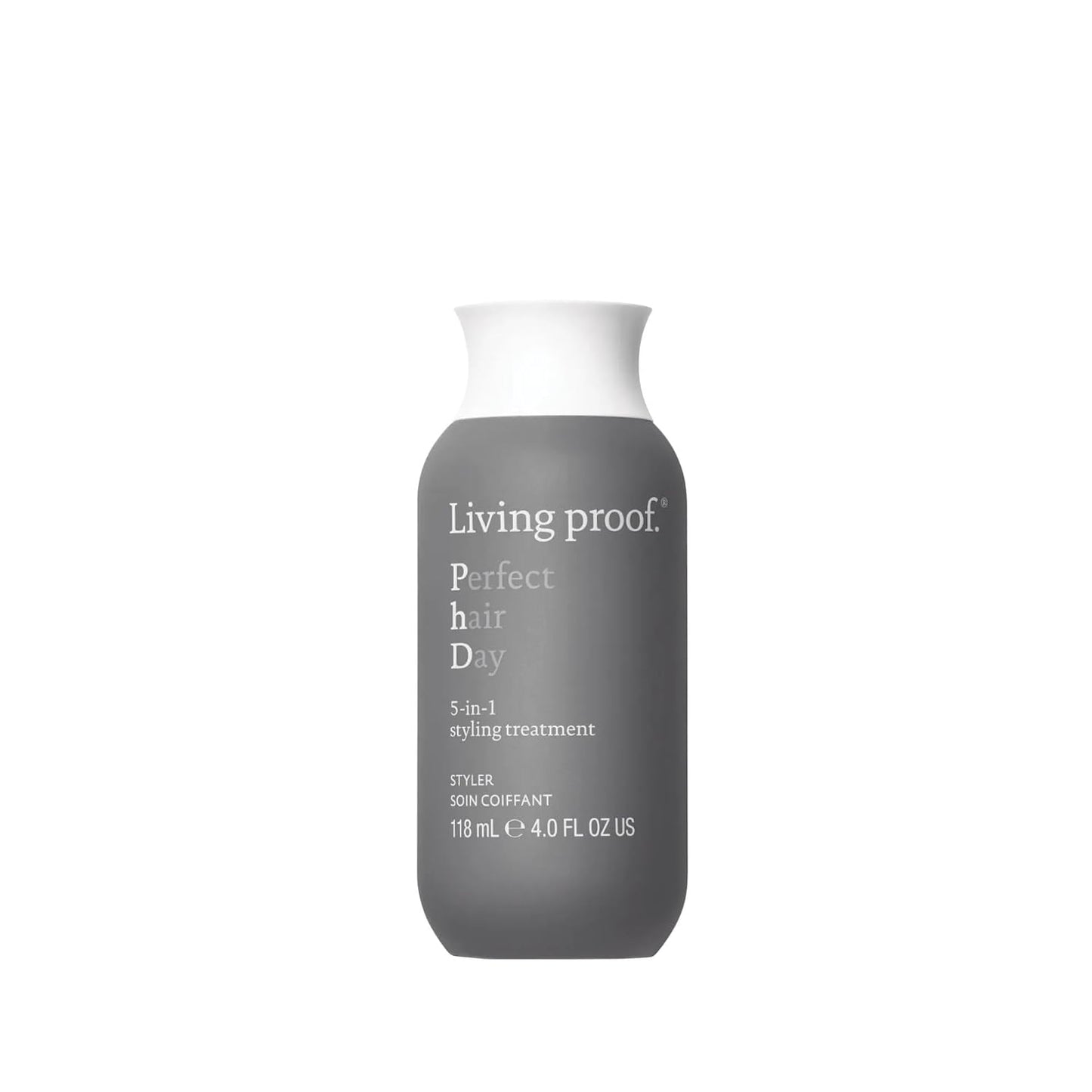 Living Proof Perfect Hair Day 5-in-1 Styling Treatment - Conditions, Smooths, Volumizes, Adds Shine | Heat Protection up to 450°F, 4 oz