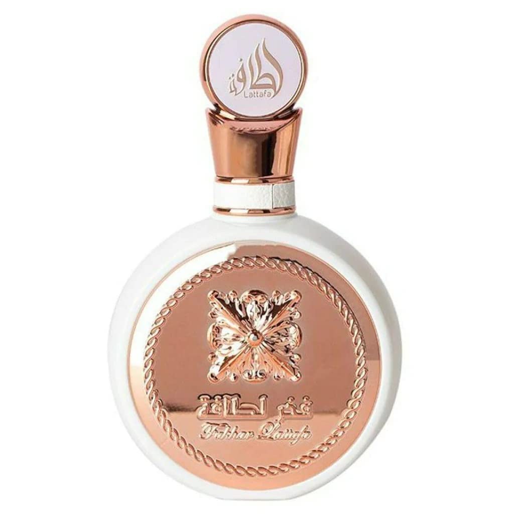 Lattafa Fakhar for Women - 3 Piece Fragrance Set | Eau de Parfum, Hair Mist & Deodorant Spray (3.4 Oz, 1.7 Oz, 6.7 Oz)