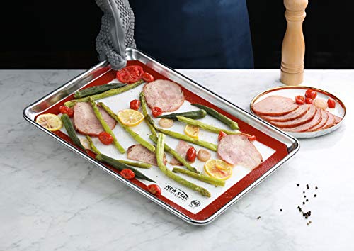 Commercial Grade Silicone Baking Mat - Non-Stick 11 x 17 Inch
