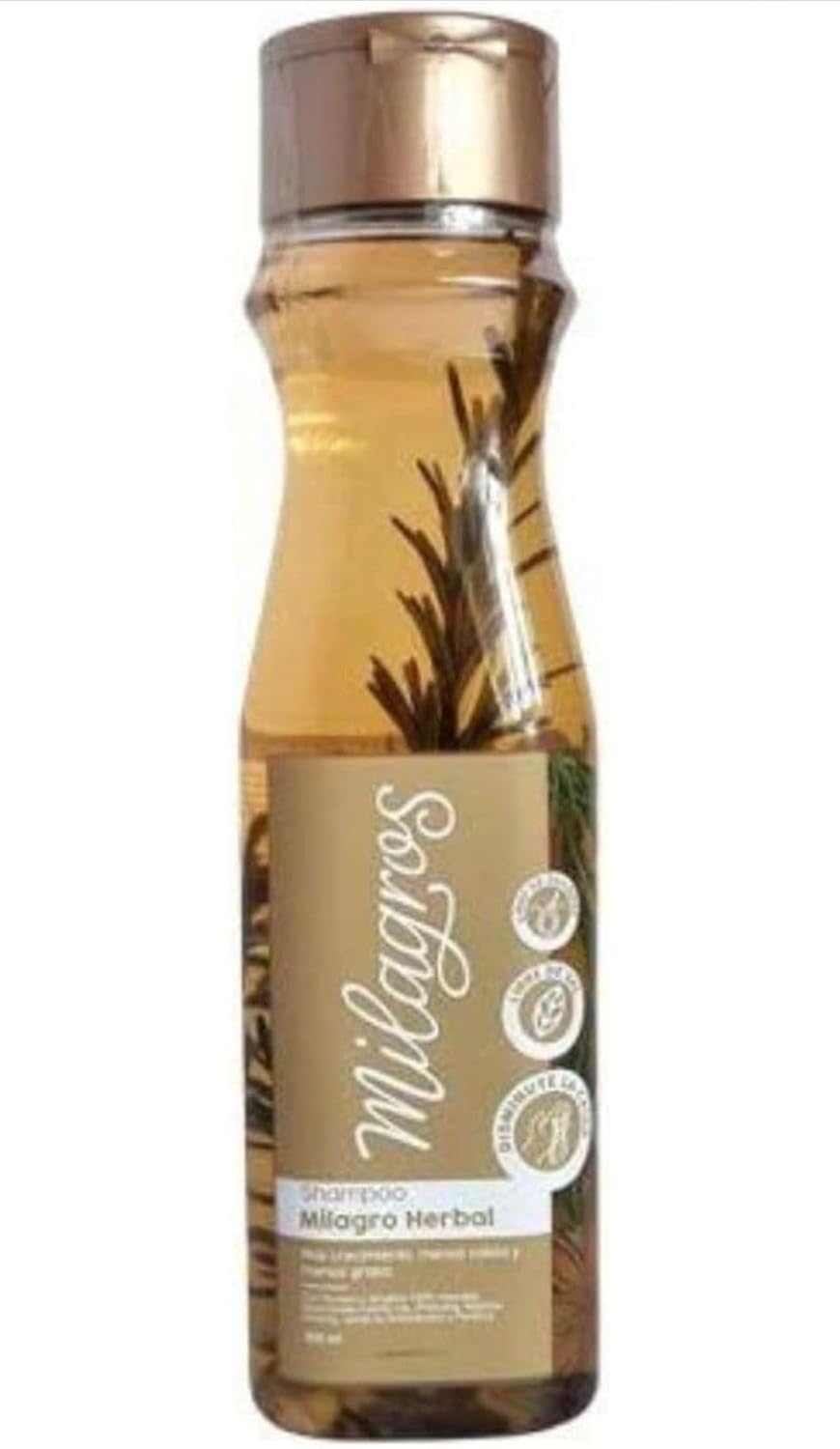 Milagro Herbal Hair Care Kit | Paraben-Free Shampoo, Conditioner & Toner - 3 Pack, 4.4 Fl Oz