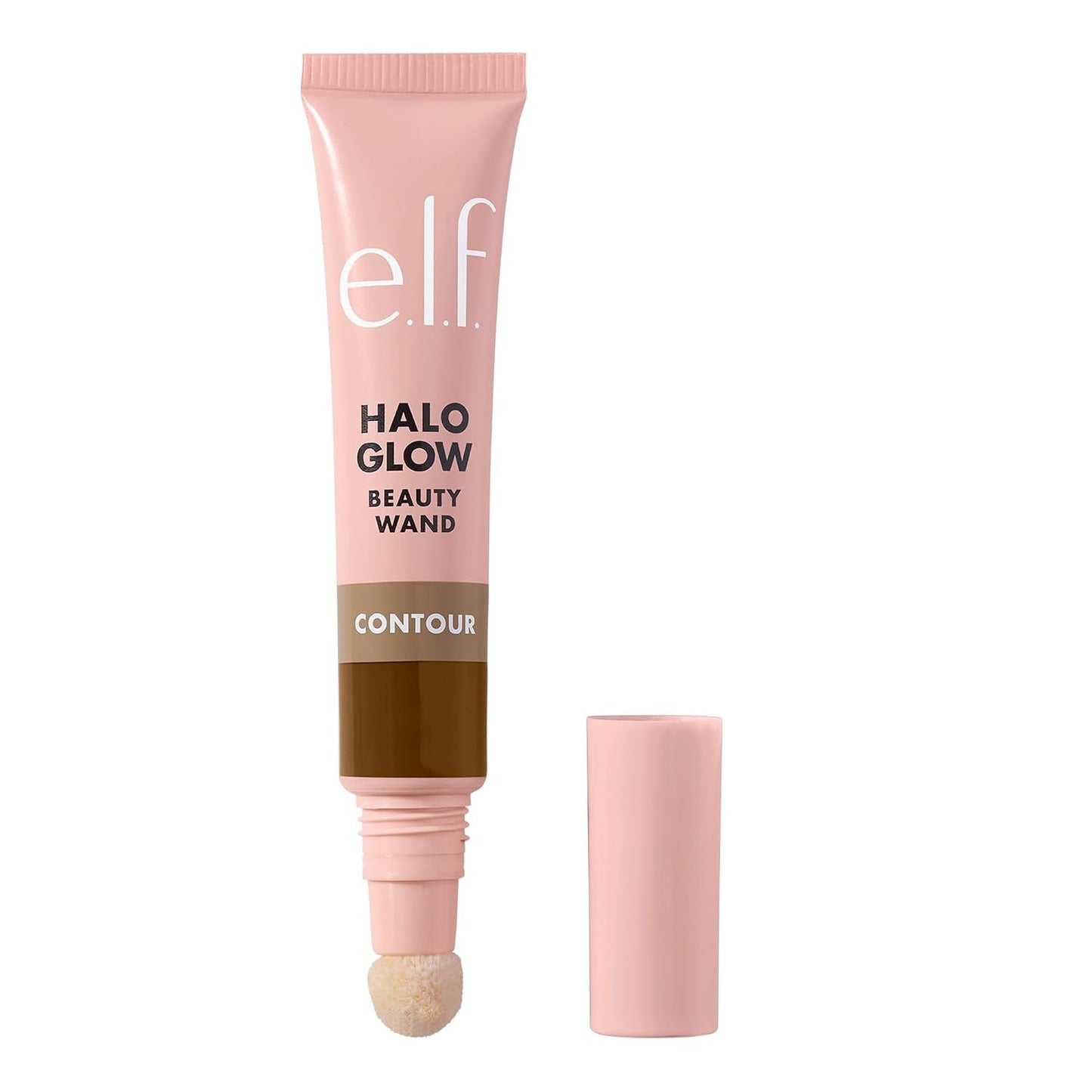 e.l.f. Halo Glow Contour Wand - Liquid Contour for Naturally Sculpted Look | Buildable Vegan Formula, Fair/Light