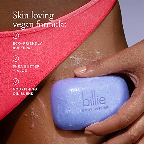 Billie Body Buffer Exfoliator Bar - Pre-Shave Hydrating Scrub 3.5 oz