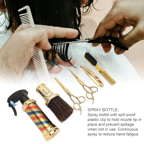 Professional Hair Cutting Scissors Set with Thinning Scissors & Accessories