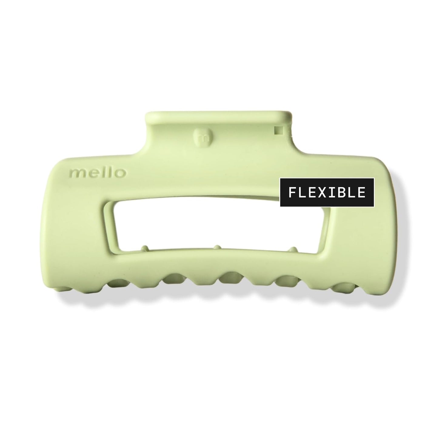 Small Hair Clip - Flexible Comfort Hair Claw for Women | Strong Hold for Thick & Thin Hair, Matte Non-Slip Finish (Blue)