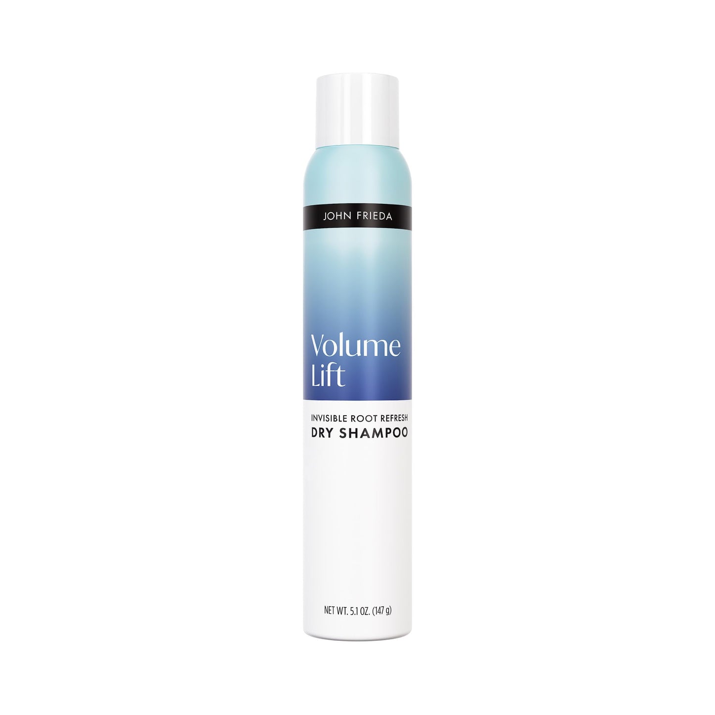 John Frieda Volumizing Dry Shampoo for Fine or Flat Hair, Oil Absorbing Root Lift Spray with No White Residue, Lightweight Volume, 5.1 Oz