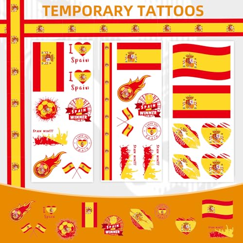 2026 World Cup & St Patrick's Day Temporary Tattoos - 16PCS