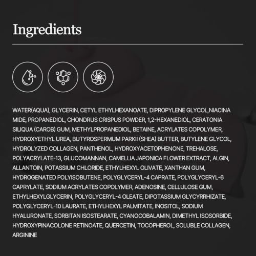 ROUND LAB Camellia Collagen Mask - 4 Pack Hydrogel Facial Mask for Sensitive Skin