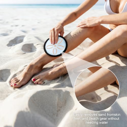 Beach Sand Remover Wipe - Portable Sand Eraser for Family Vacations