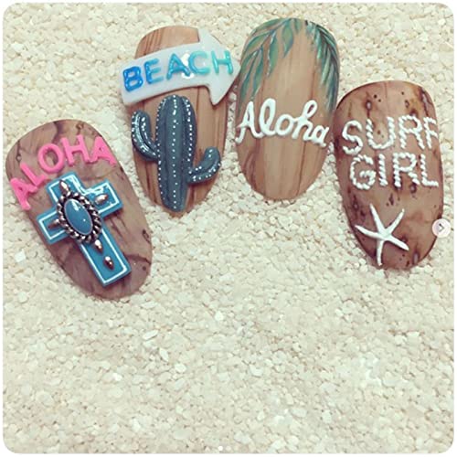3D Silicone Nail Art Mold for Letters & Numbers - Reusable Decorative Nail Design Tool