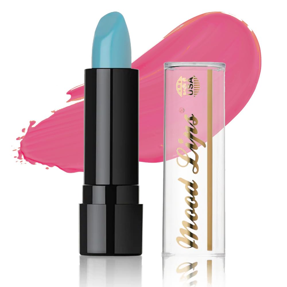 Color Changing Lipstick - Long Lasting pH Tint with Aloe Vera | Hydrating Moisturizer | 12-Hour Wear | Black