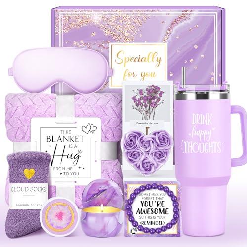 Gift Baskets for Women Birthday Gifts for Women Unique Get Well Gift for Woman Luxury Self Care Gifts for Woman Get Better Soon Care Package Set for Her Spa Kit Box for Mom, Girlfriend, Best Friends