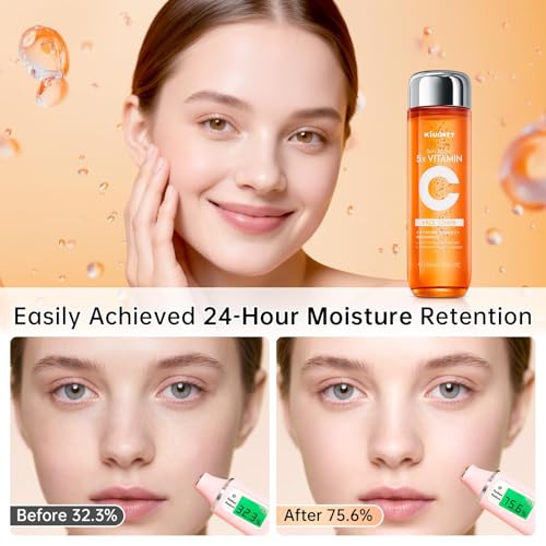 Vitamin C Toner 2 Fl Oz (Pack of 2) - Hydrating & Skin Tone Brightening