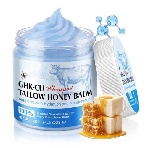 VSKZFSRY GHK-Cu Copper Peptides Skin Moisturizer with Tallow & Honey