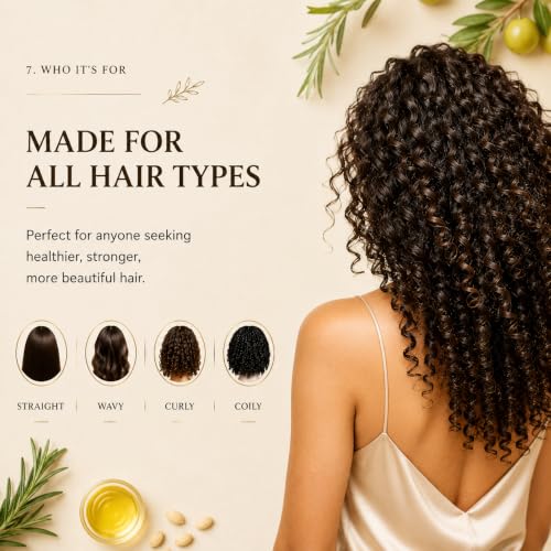 Botanical Hair Oil with Batana & Rosemary – Nourishing Scalp & Hair Treatment