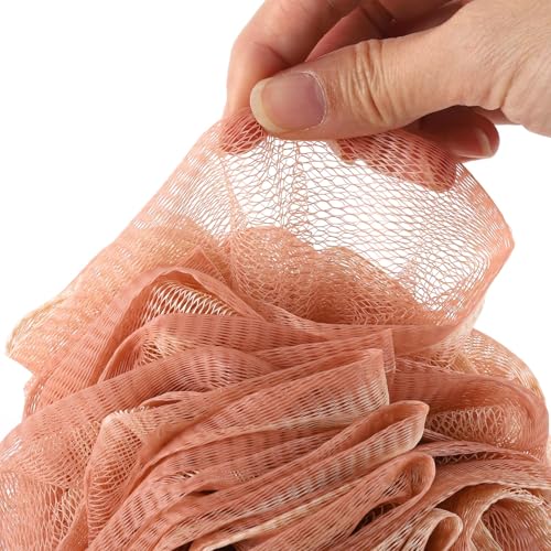 Large Bath Loofah Sponge Set 6x 75g Exfoliating Body Scrubbers for Shower