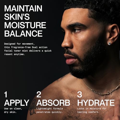 Men's Face Moisturizer - Lightweight, Hydrating, Non-Greasy 1.7 fl oz