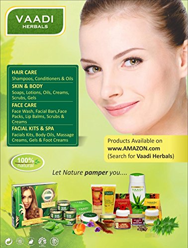 Vaadi Herbals Papaya Face & Body Moisturizer - 16 Oz Herbal Cream