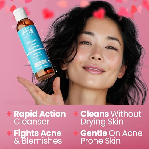 Korean Acne Cleanser with Snail Mucin & Salicylic Acid - 4oz