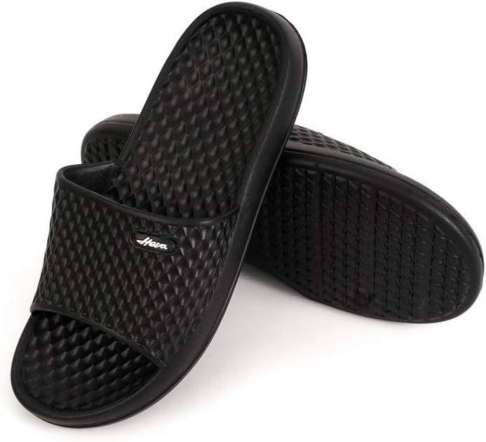 FunkyMonkey Women's Non-Slip Shower Slippers - Indoor & Beach Sandals | Comfortable & Stylish