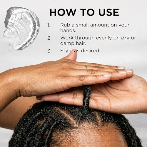Style Factor LOCTICIAN Silver Pomade with Biotin – 5 oz Max Hold for Locs, Twists, and Braids