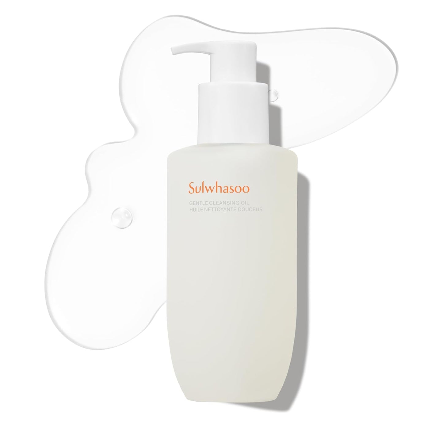 Sulwhasoo Gentle Cleansing Oil - Korean Makeup Remover & Hydrating Face Wash for Dry, Sensitive Skin | 6.7 Fl Oz