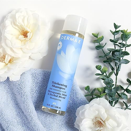DERMA E Thickening Shampoo 10 Fl Oz - Volumizing Hair Care